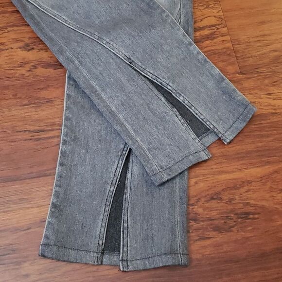 MOTHER Denim Gray Chic Feminine Edgy Streetwear Grunge High Waist Jeans Size 30 - Picture 13 of 13